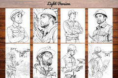 Engineer Coloring Books - CraftNest - Digital Crafting and Art