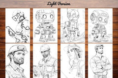 Engineer Coloring Books - CraftNest - Digital Crafting and Art