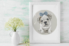 Vintage English Bulldog Art Print Bundle - CraftNest - Digital Crafting and Art