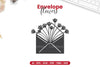 Envelope with Flowers Papercut SVG Bundle