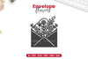 Envelope with Flowers Papercut SVG Bundle