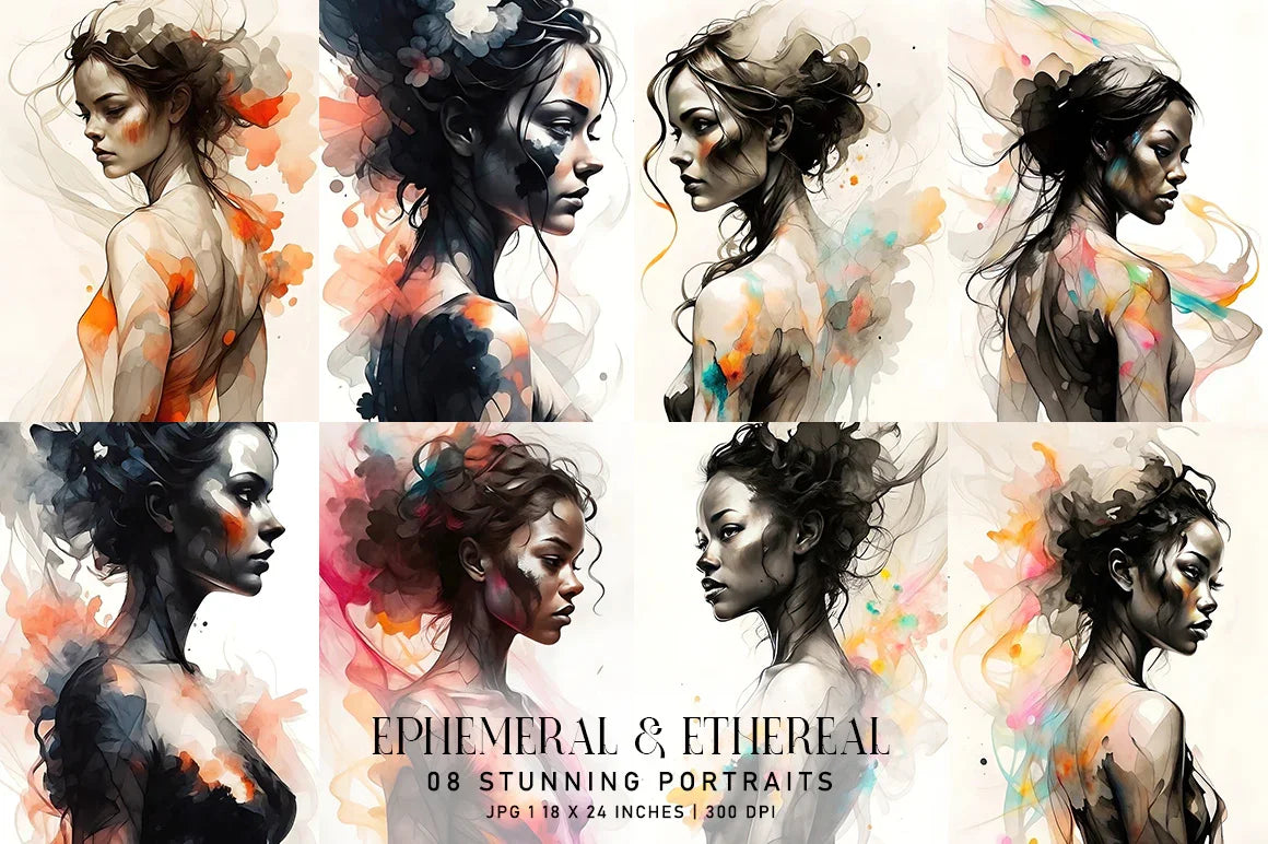Ephemeral and Ethereal - Women - CraftNest - Digital Crafting and Art