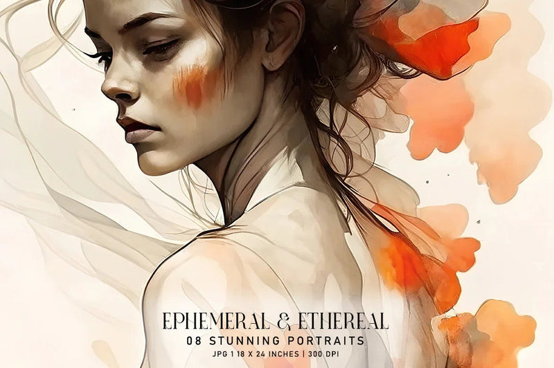 Ephemeral and Ethereal - Women - CraftNest - Digital Crafting and Art