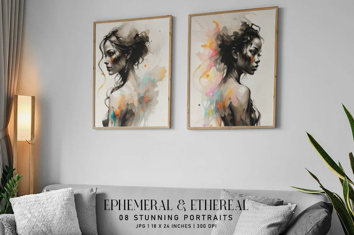 Ephemeral and Ethereal - Women - CraftNest - Digital Crafting and Art