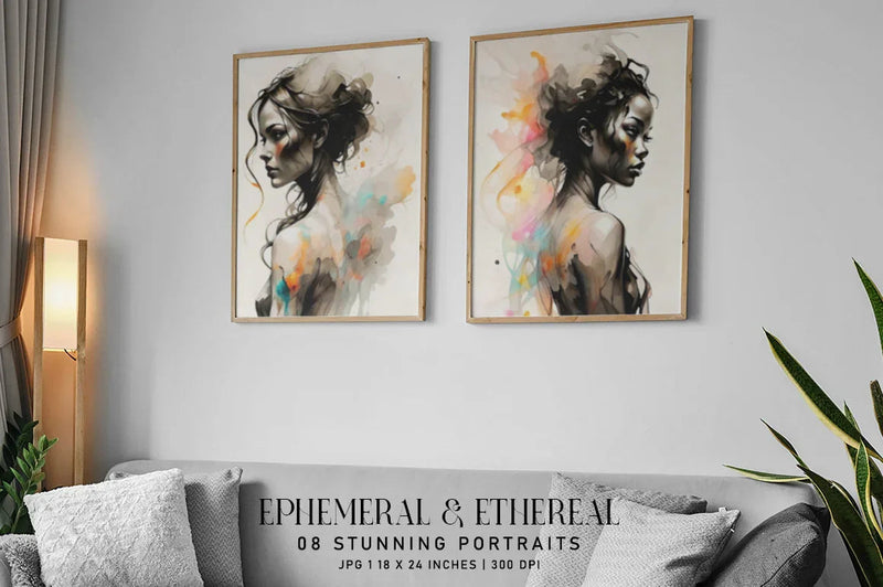 Ephemeral and Ethereal - Women - CraftNest - Digital Crafting and Art