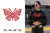 Ethnic Butterfly Clipart Bundle