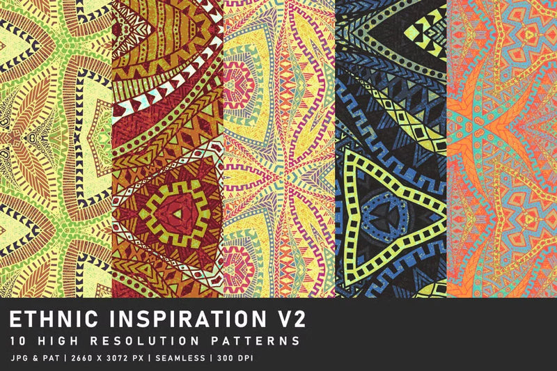 Ethnic Inspiration V2 - CraftNest - Digital Crafting and Art
