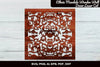 Ethnic Mandala Wooden Wall Decor Laser Cut Bundle