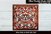Ethnic Mandala Wooden Wall Decor Laser Cut Clipart Bundle