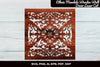 Ethnic Mandala Wooden Wall Decor Laser Cut Clipart Bundle