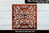 Ethnic Mandala Wooden Wall Decor Laser Cut Bundle