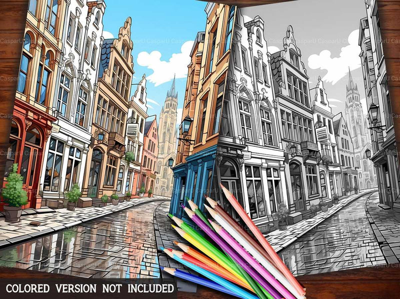 Europe Coloring Books - CraftNest