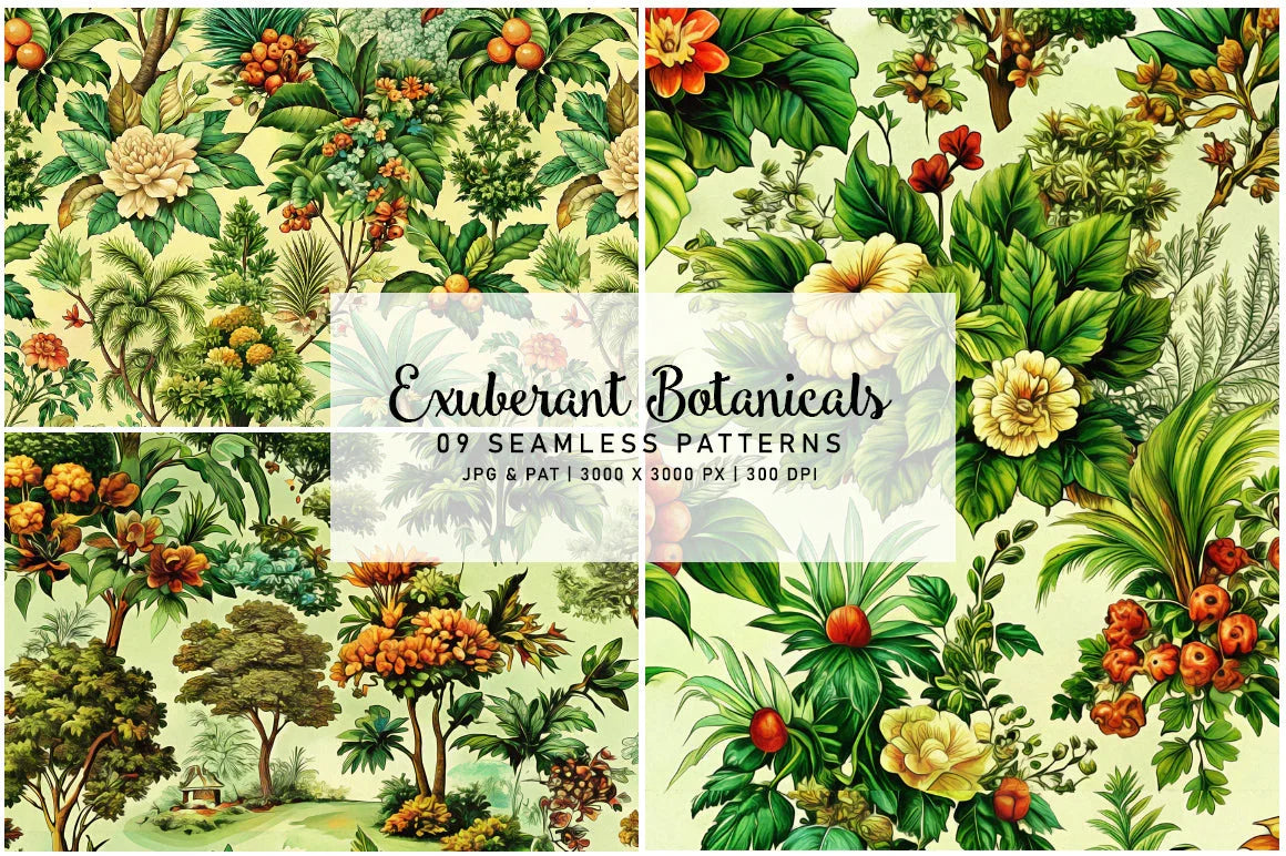 Exuberant Botanicals - Tropical