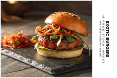 Exotic Burgers - Stock Images - CraftNest - Digital Crafting and Art