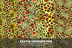 Exotic Leopard Fur - Animal Print - CraftNest - Digital Crafting and Art