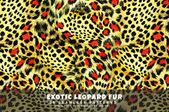 Exotic Leopard Fur - Animal Print - CraftNest - Digital Crafting and Art