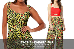 Exotic Leopard Fur - Animal Print - CraftNest - Digital Crafting and Art