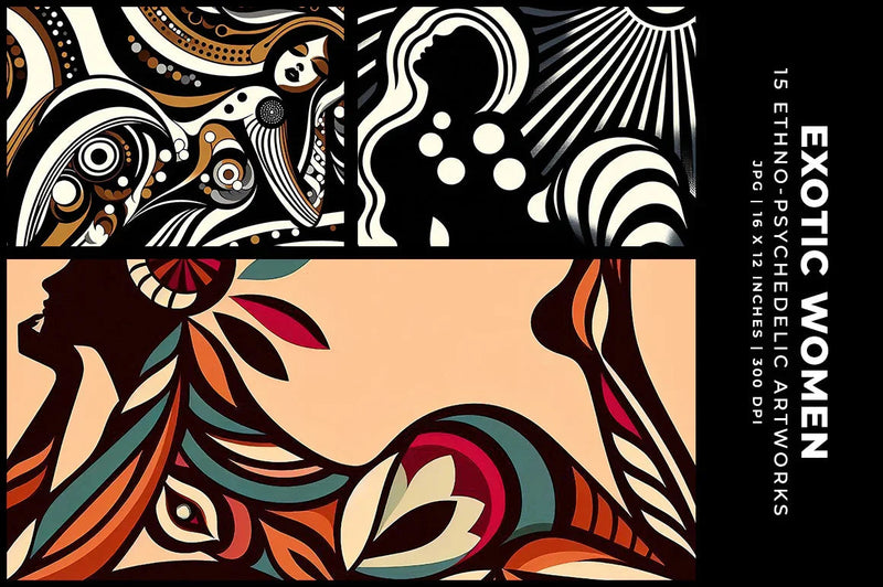 Exotic Women - CraftNest - Digital Crafting and Art