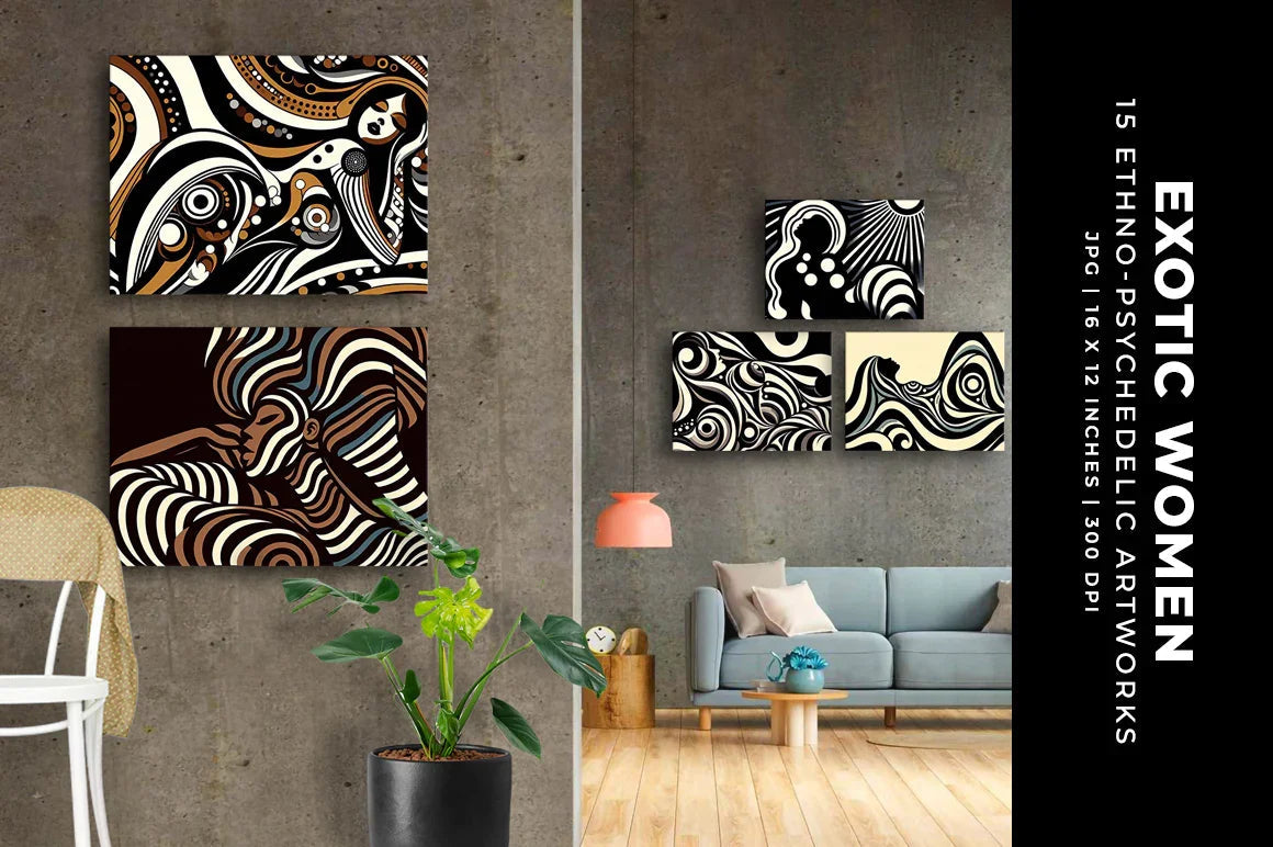Exotic Women - CraftNest - Digital Crafting and Art