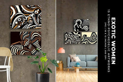 Exotic Women - CraftNest - Digital Crafting and Art