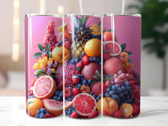 Exotic Fruit 4 Tumbler Wrap - CraftNest - Digital Crafting and Art