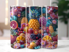Exotic Fruit 3 Tumbler Wrap - CraftNest - Digital Crafting and Art