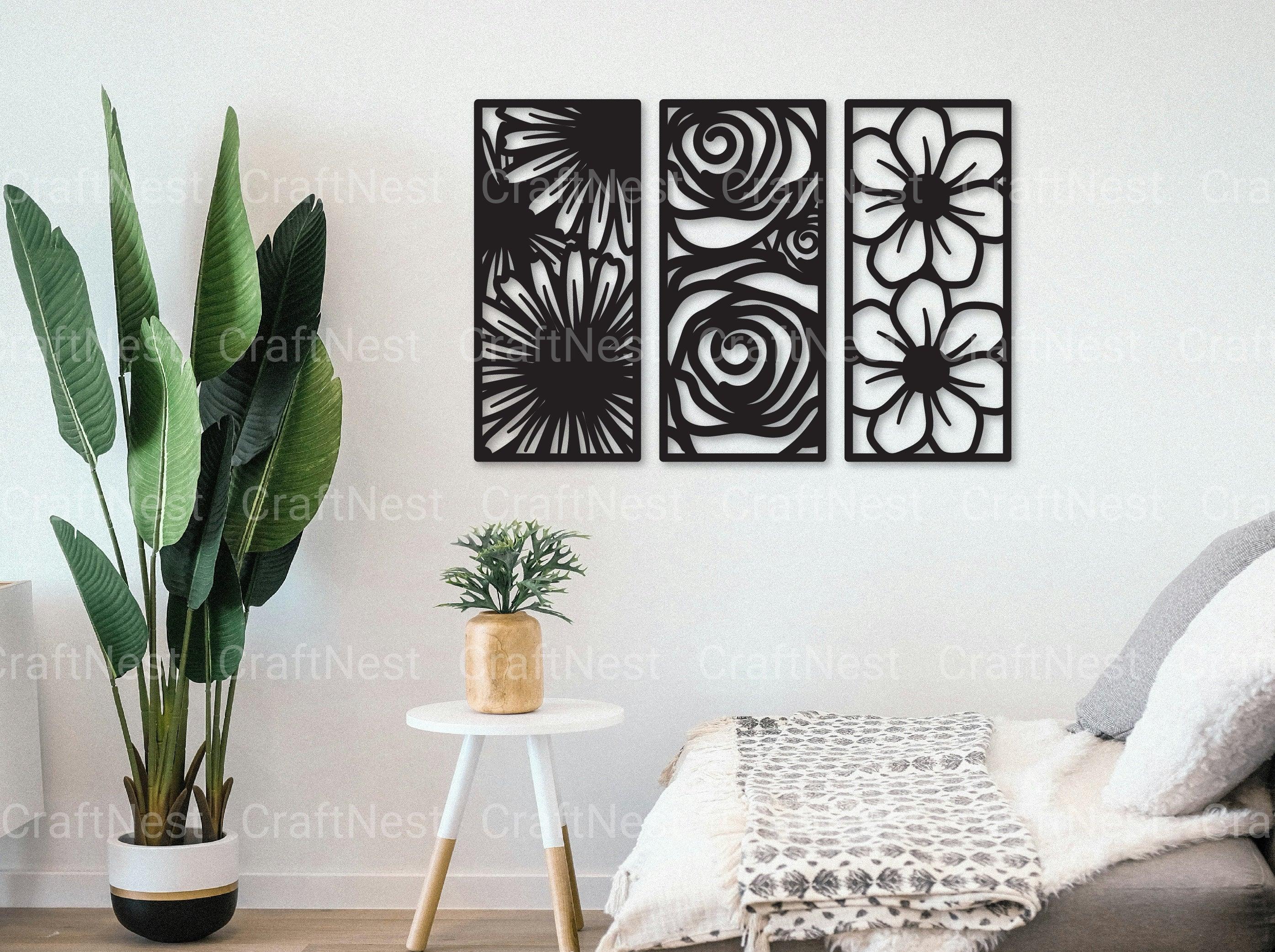 Flower Lasercut SVG Bundle - CraftNest - Digital Crafting and Art