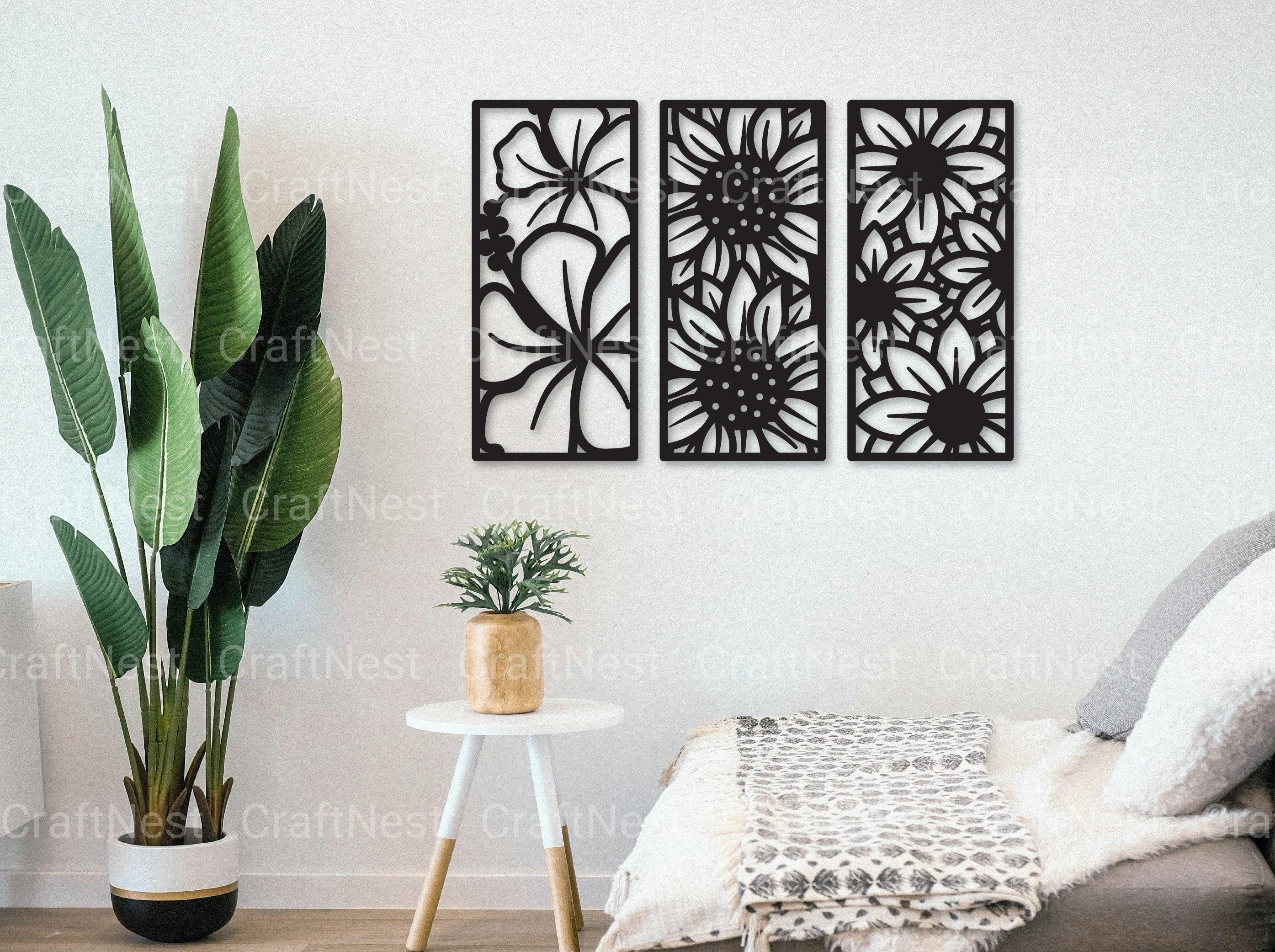 Flower Lasercut SVG Bundle - CraftNest - Digital Crafting and Art