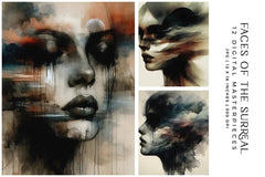 Faces of the Surreal - Wall Art - CraftNest - Digital Crafting and Art