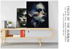 Faces of the Surreal - Wall Art - CraftNest - Digital Crafting and Art