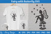 Fairy with Butterfly SVG Bundle