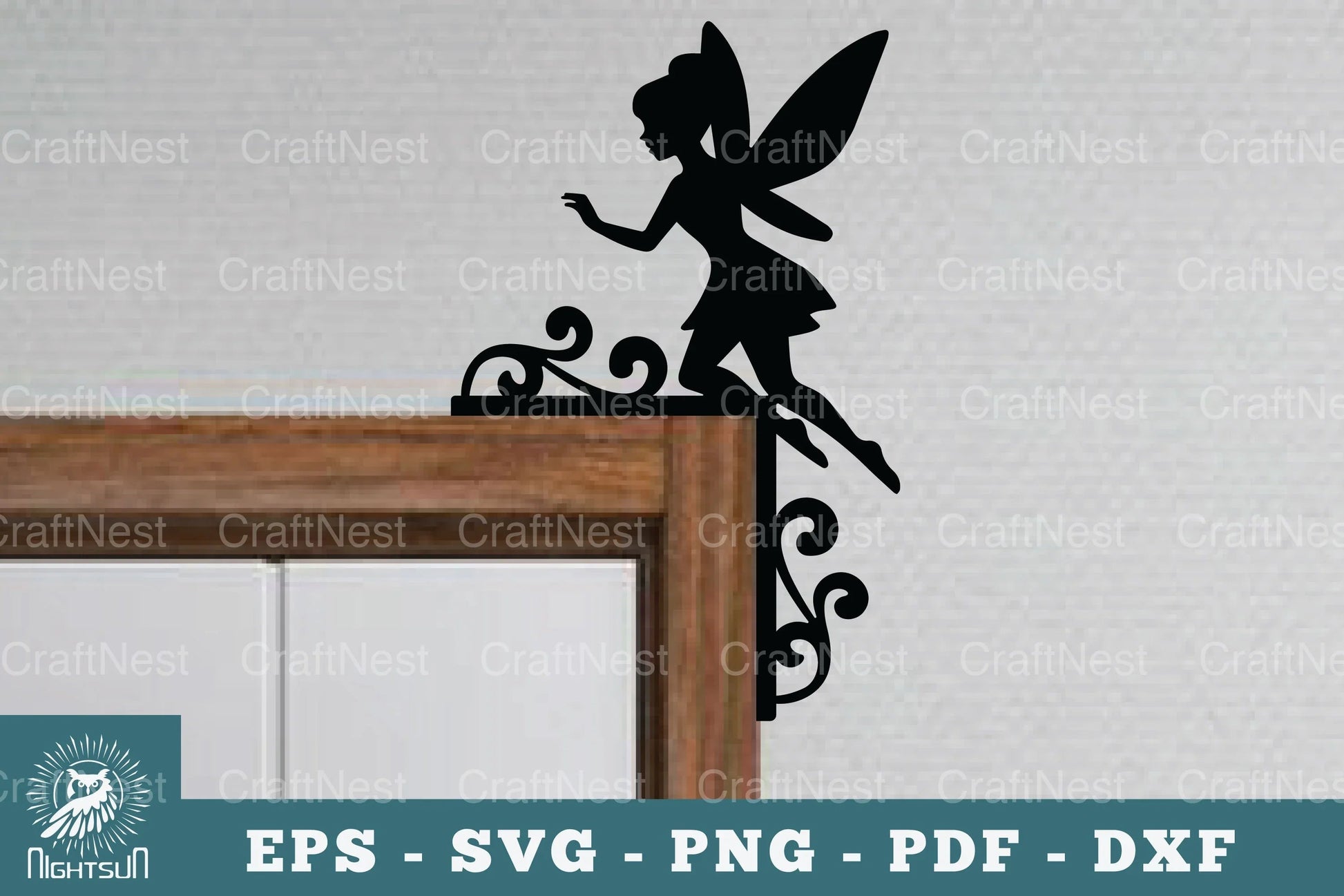 Fairy Door Corner Lasercut SVG Bundle - CraftNest - Digital Crafting and Art