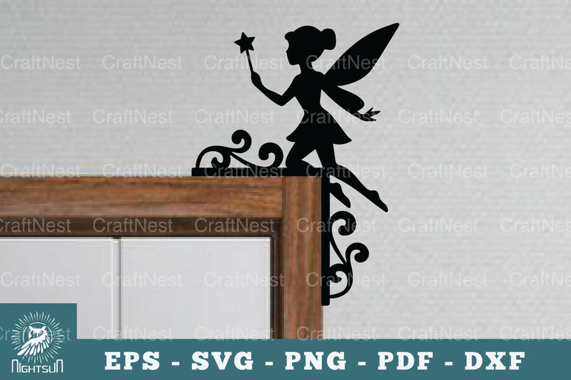 Fairy Door Corner Lasercut SVG Bundle - CraftNest - Digital Crafting and Art