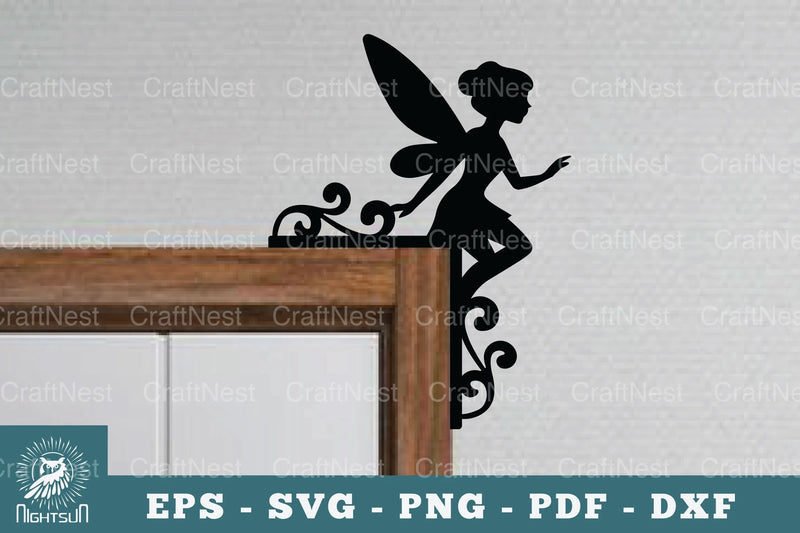Fairy Door Corner Lasercut SVG Bundle - CraftNest - Digital Crafting and Art