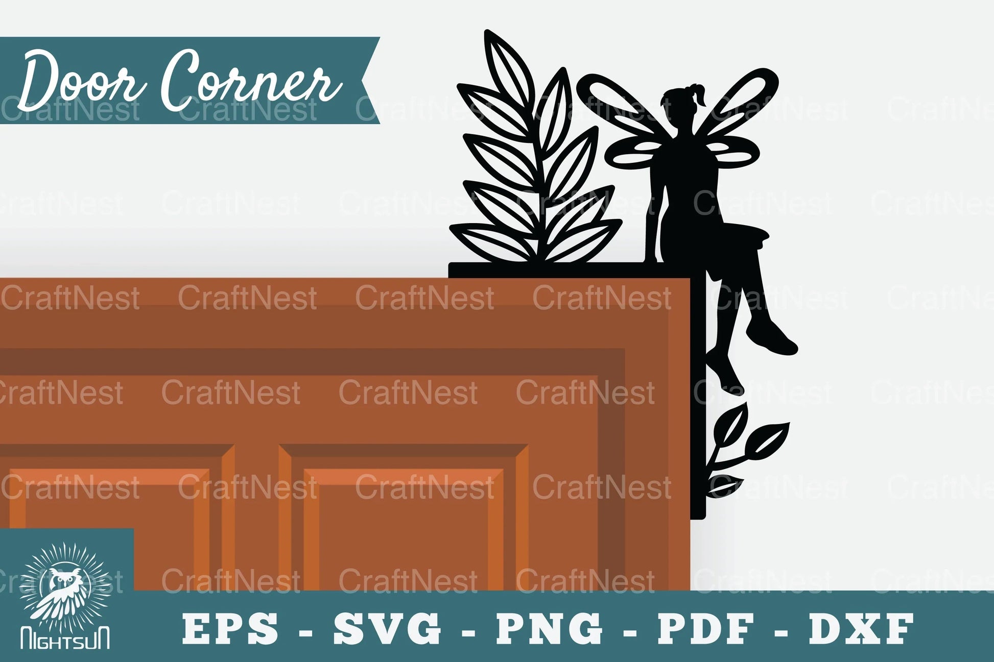 Fairy Door Corner SVG Bundle - CraftNest - Digital Crafting and Art
