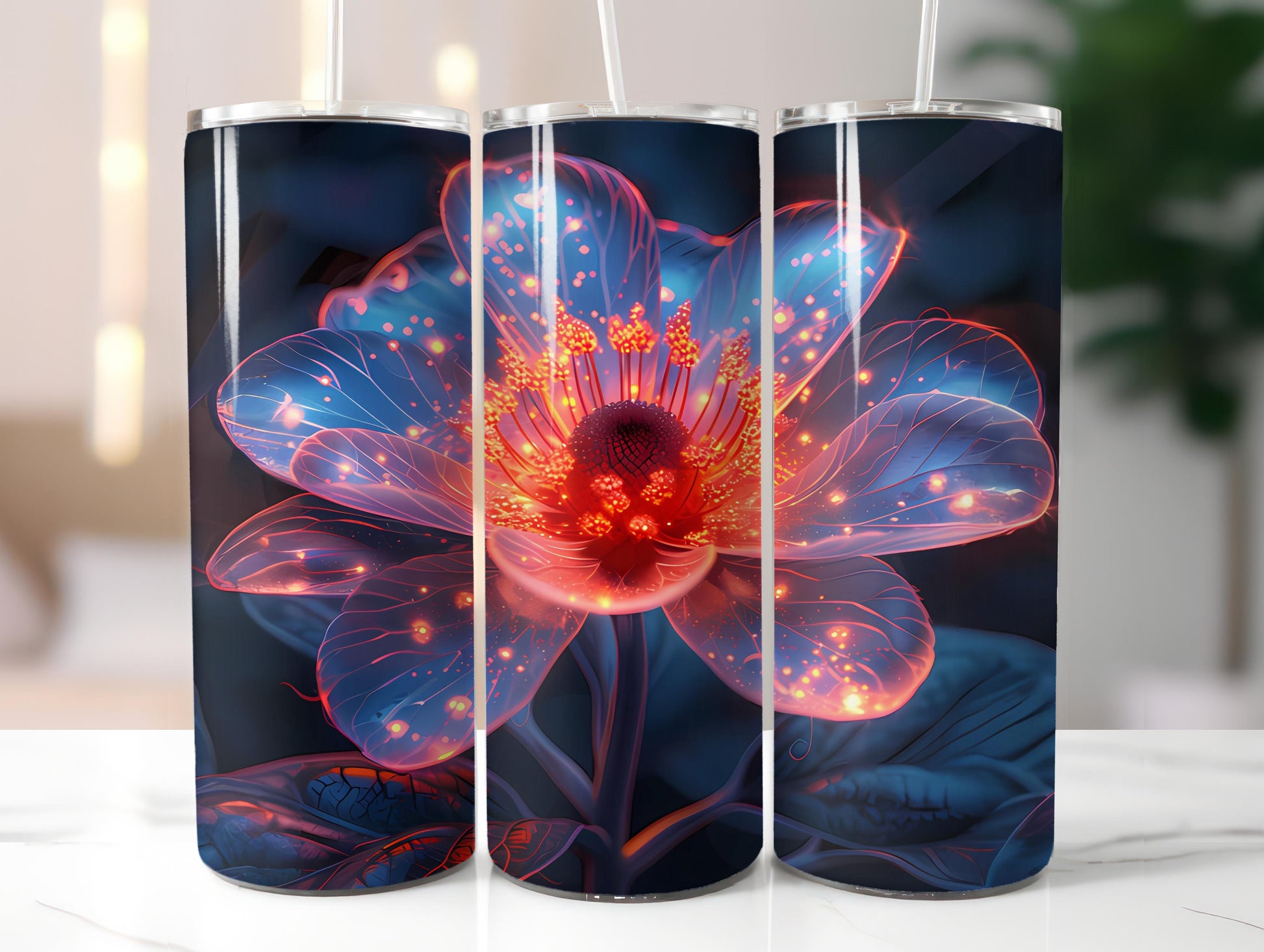 Fairy Tale Flowers Tumbler Wrap - CraftNest - Digital Crafting and Art