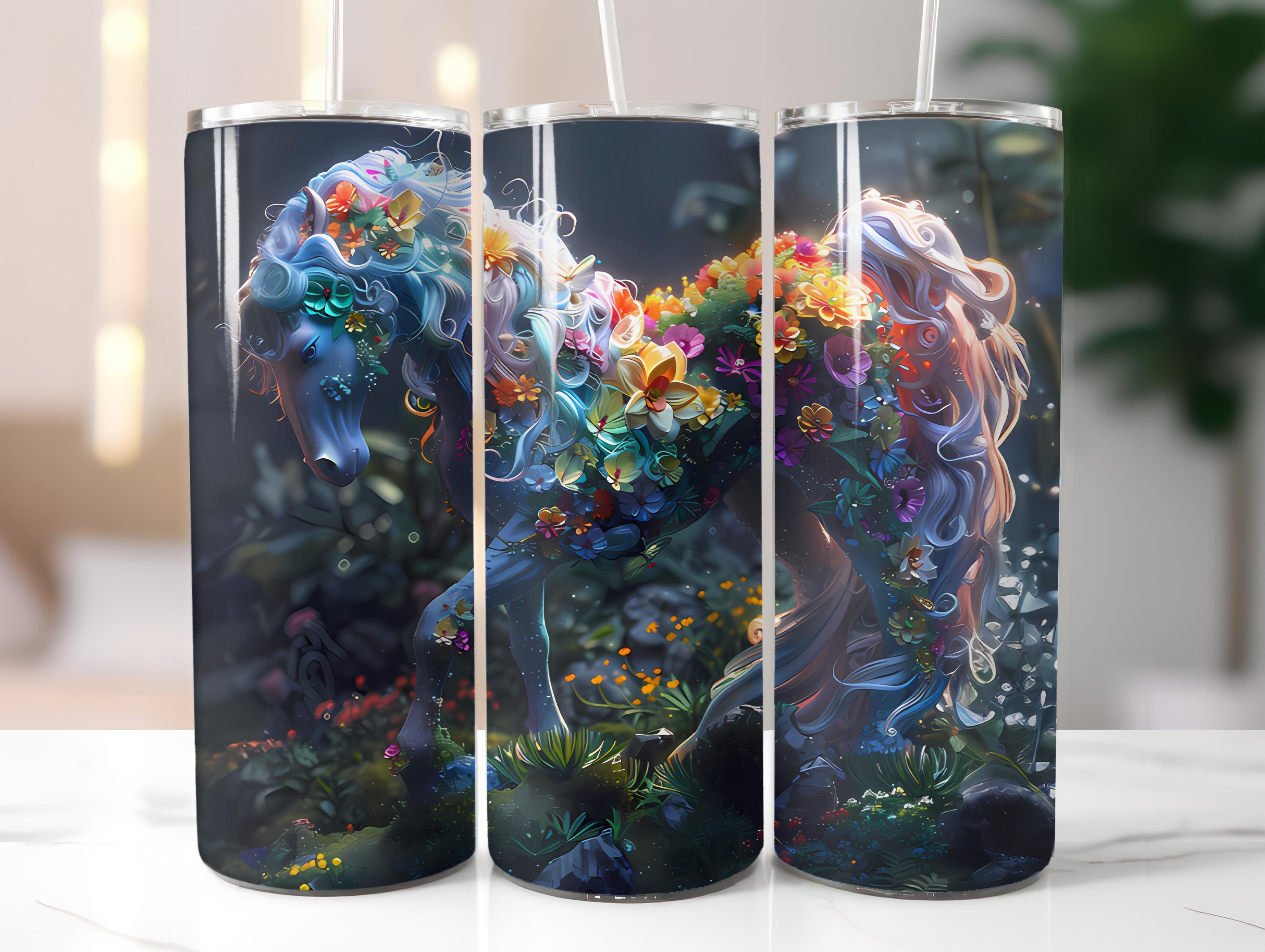 Fairy Tale Flowers Tumbler Wrap - CraftNest - Digital Crafting and Art