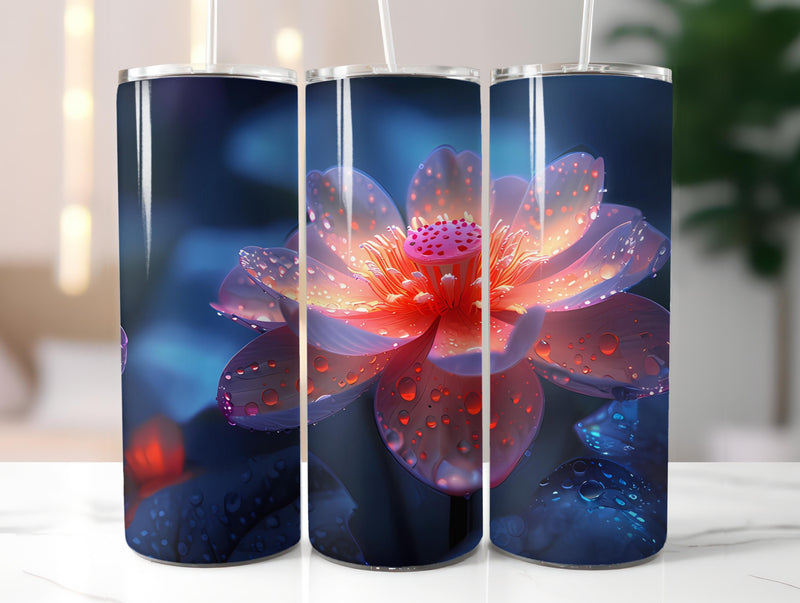 Fairy Tale Flowers Tumbler Wrap - CraftNest - Digital Crafting and Art