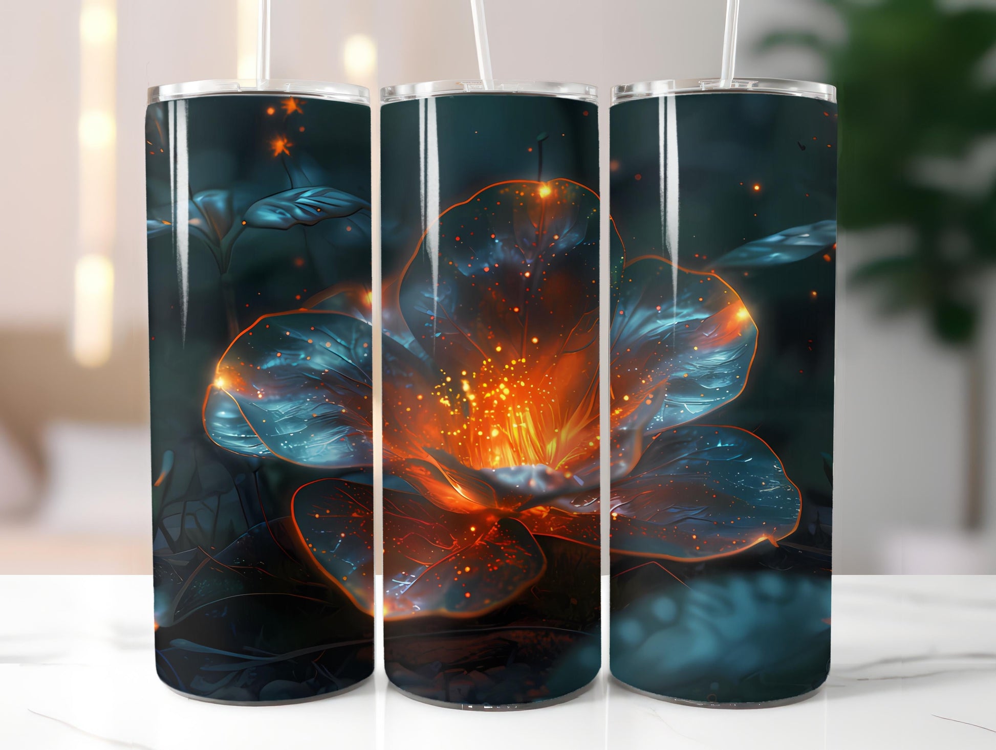 Fairy Tale Flowers Tumbler Wrap - CraftNest - Digital Crafting and Art