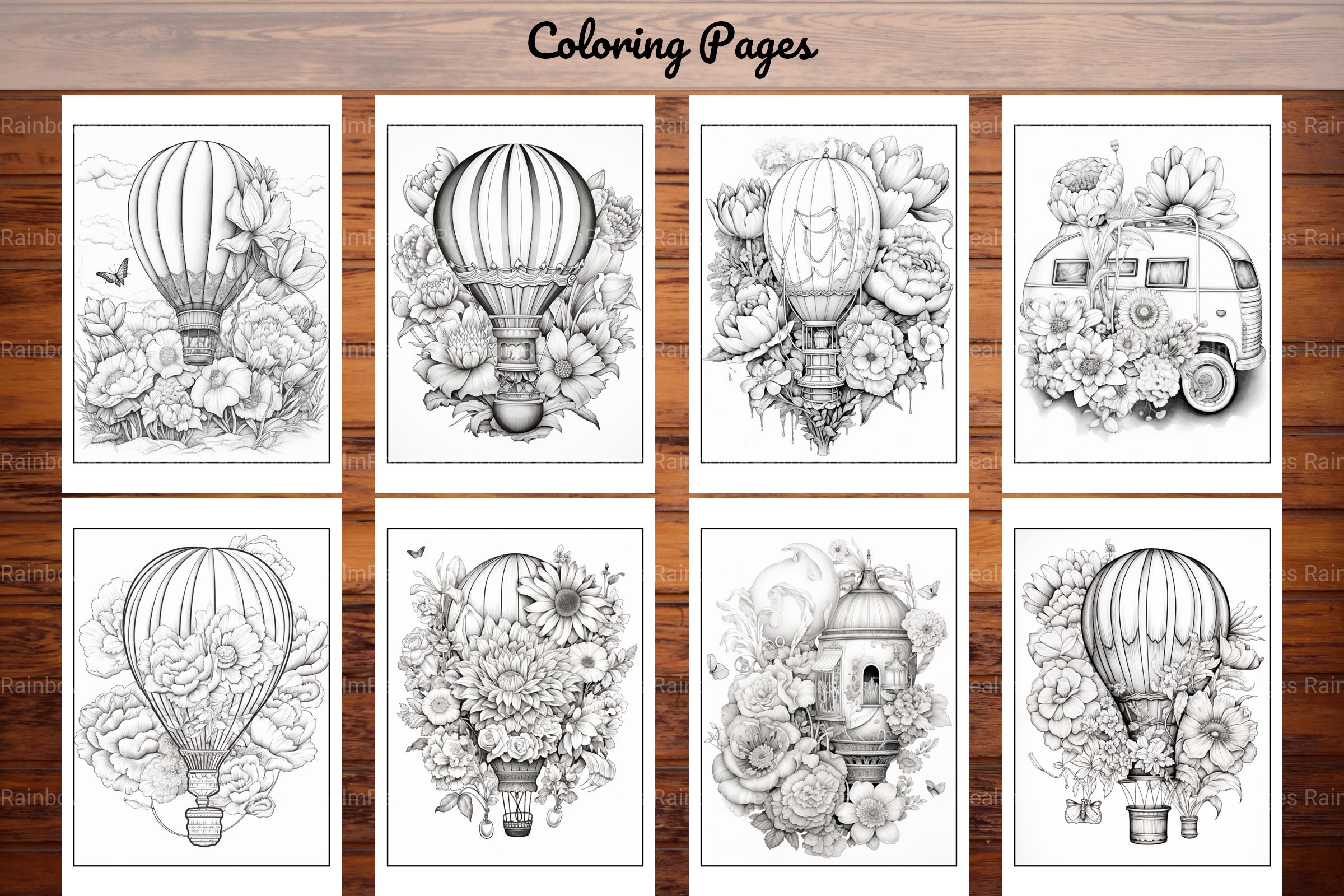 Vintage Fairytale Coloring Book