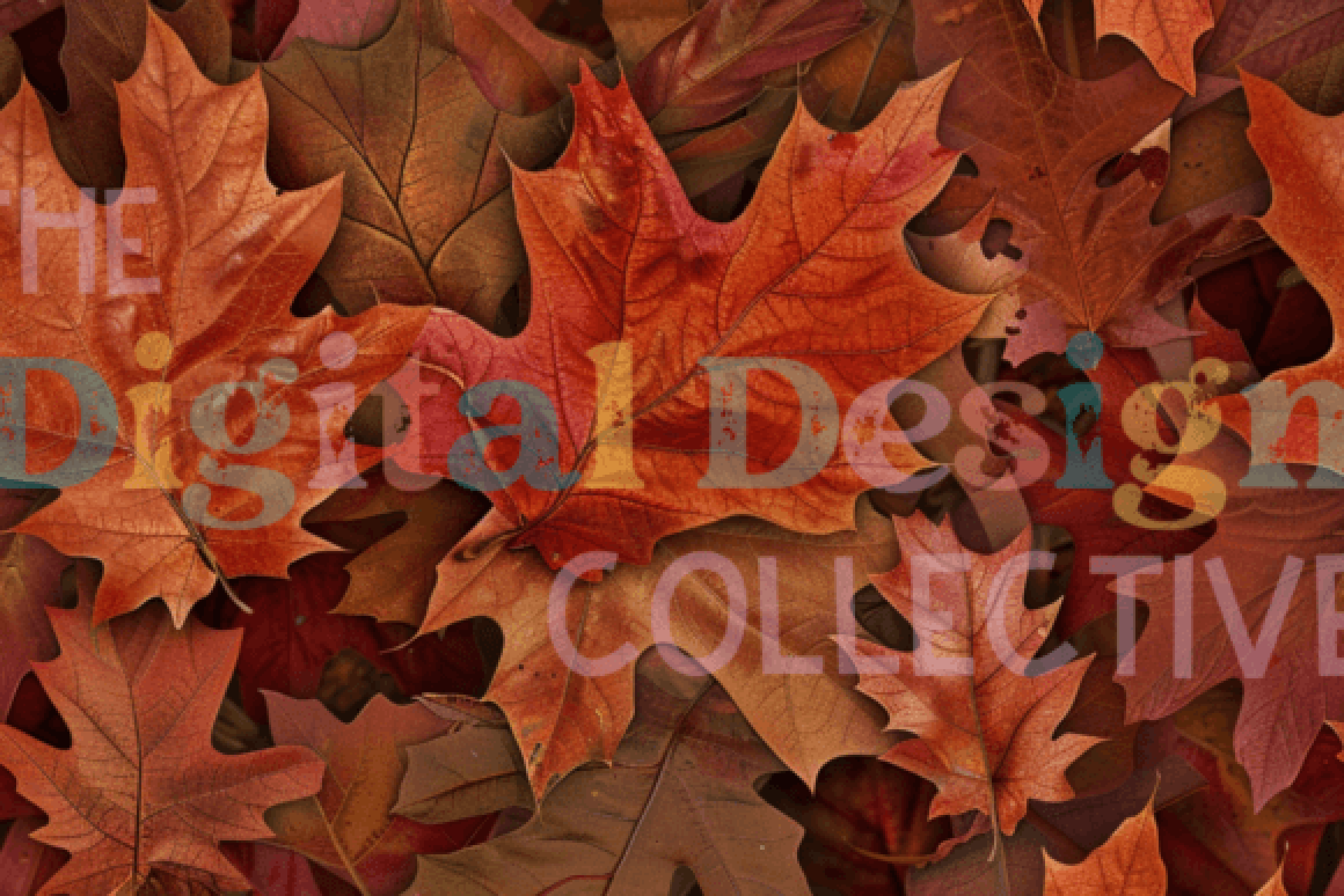 Fall Leaves Seamless Digital Paper