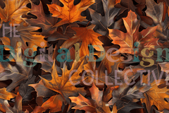 Fall Leaves Seamless Digital Paper - CraftNest - Digital Crafting and Art