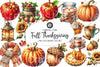 Thanksgiving Clipart Bundle for Fall