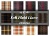 Fall Plaid Linen
