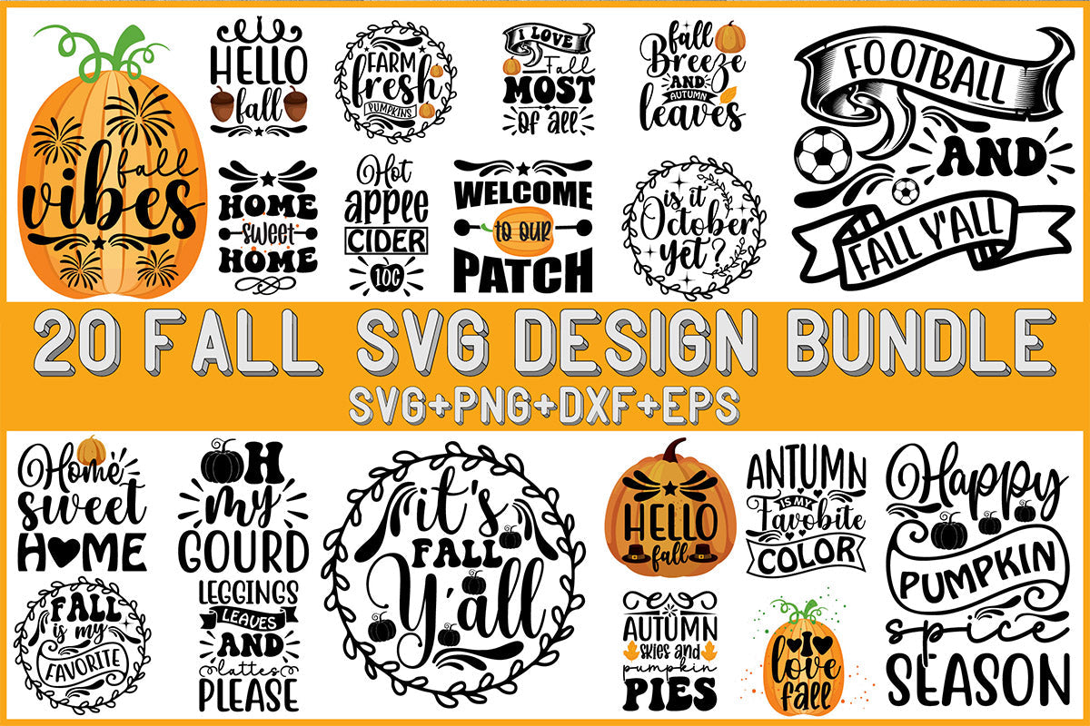 Fall SVG Bundle 8
