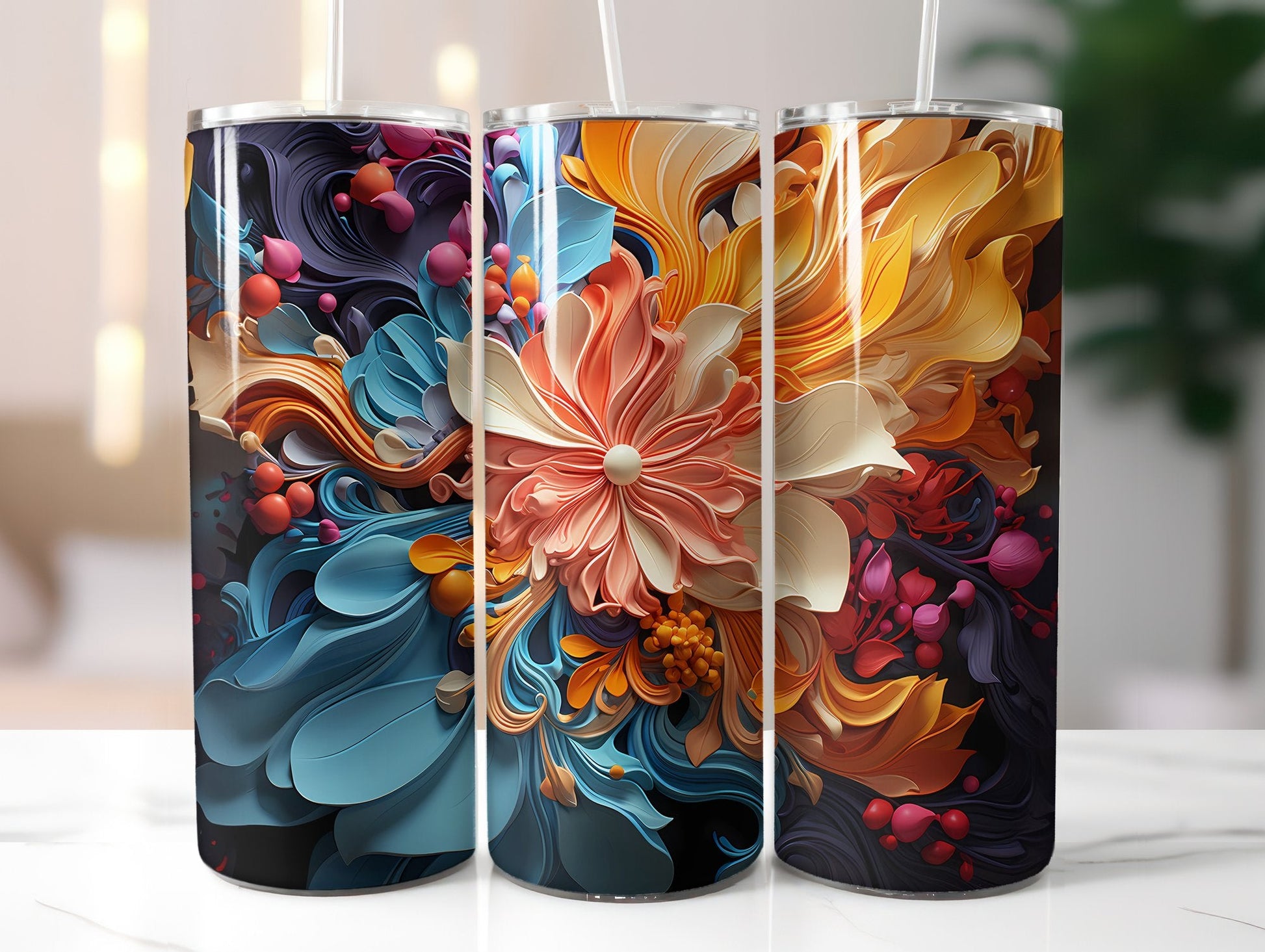 Fall Foliage Tumbler Wrap - CraftNest