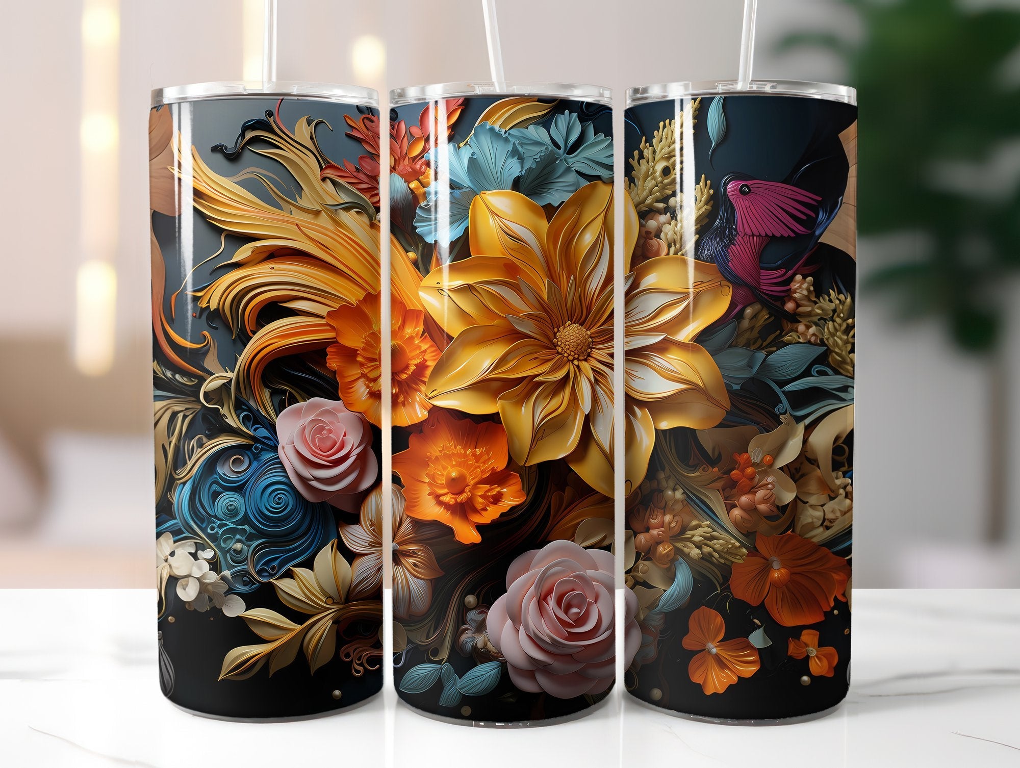 Fall Foliage Tumbler Wrap - CraftNest