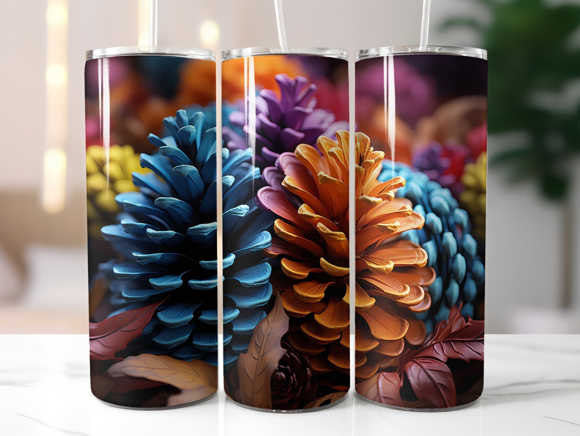Fall Foliage Tumbler Wrap - CraftNest