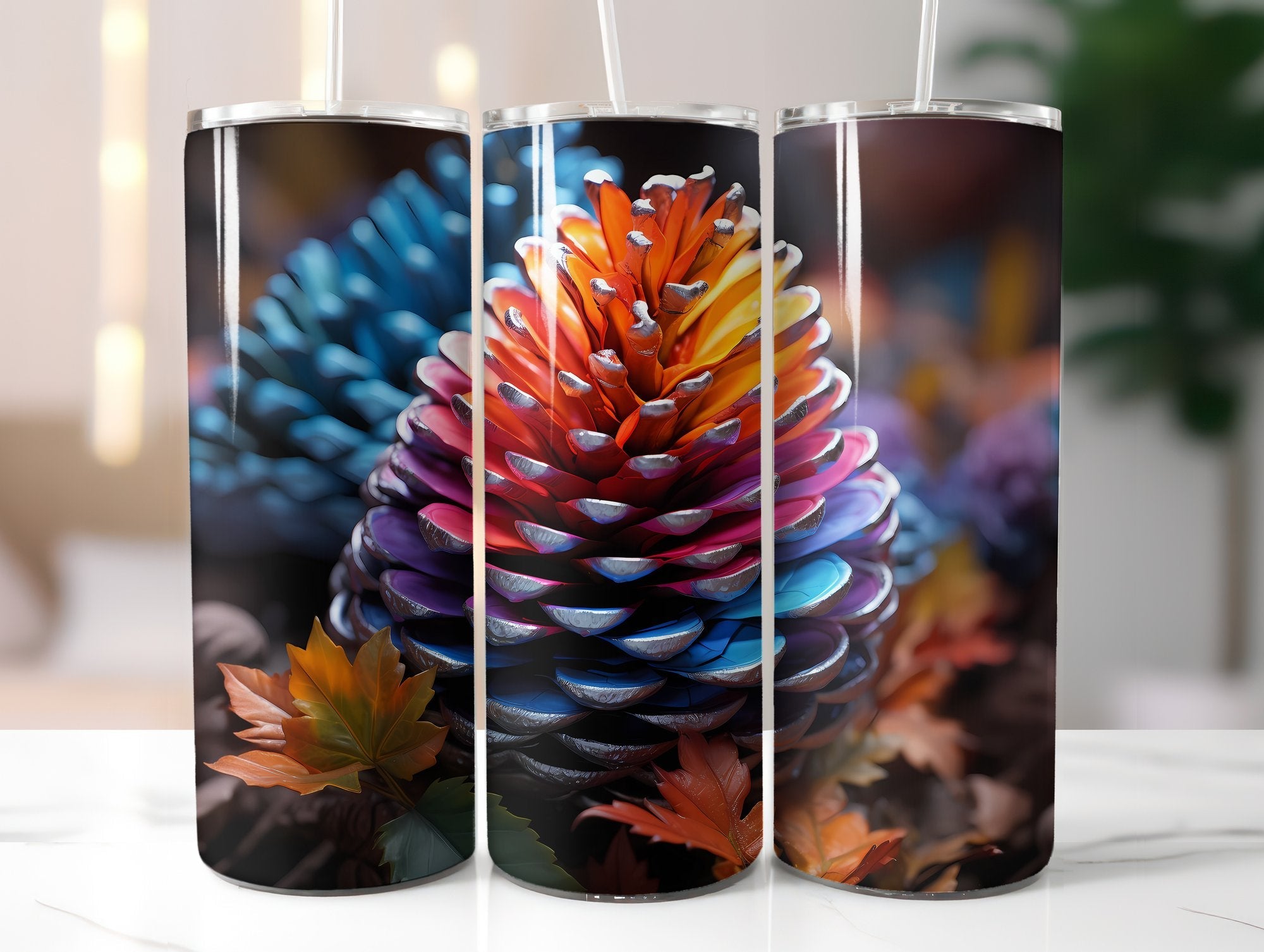 Fall Foliage Tumbler Wrap - CraftNest