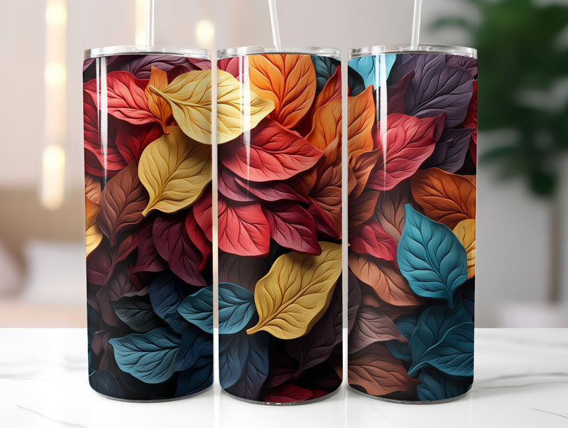 Fall Leaves Collection Tumbler Wrap - CraftNest